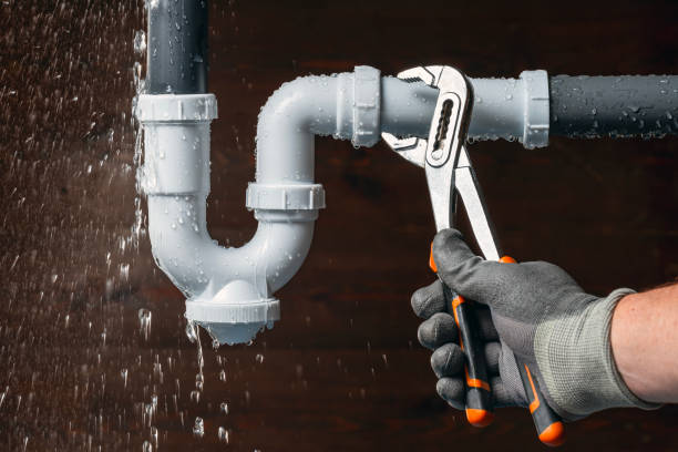 Professional Plumbing technician working in Woods Cross Roads, VA